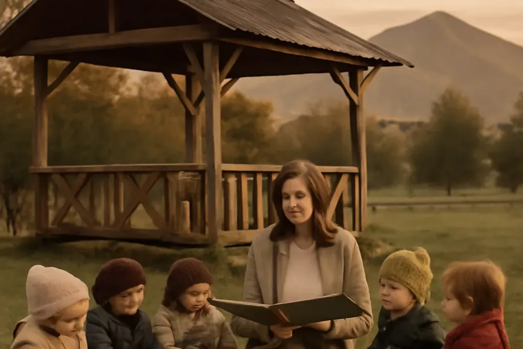 Séance de lecture pour enfants à Magnitogorsk