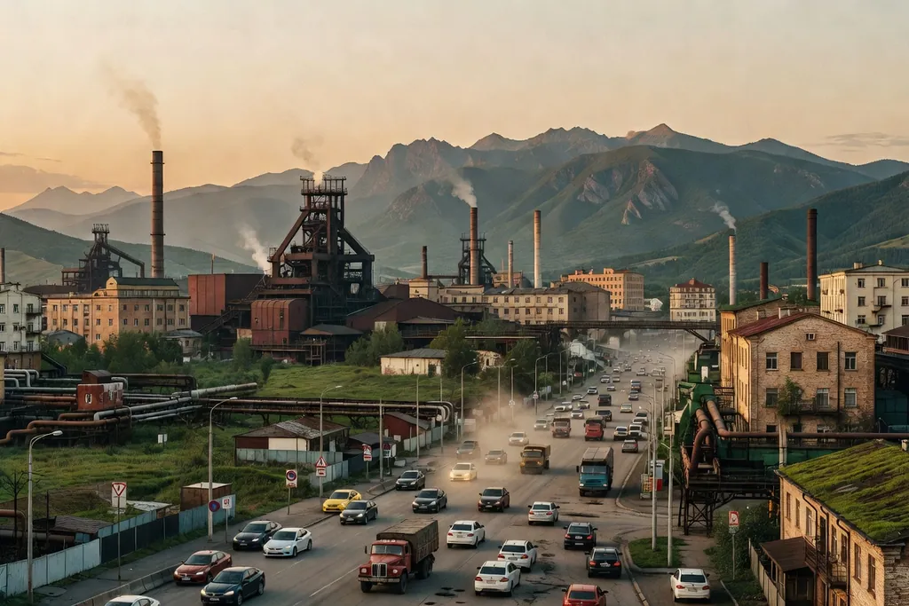 Scène documentaire illustrant code de route connais pas dans une région russe