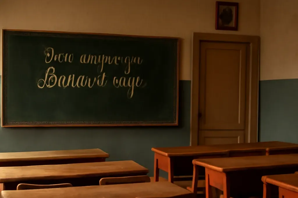 Illustration éditoriale : contre propagande religieuse ecole