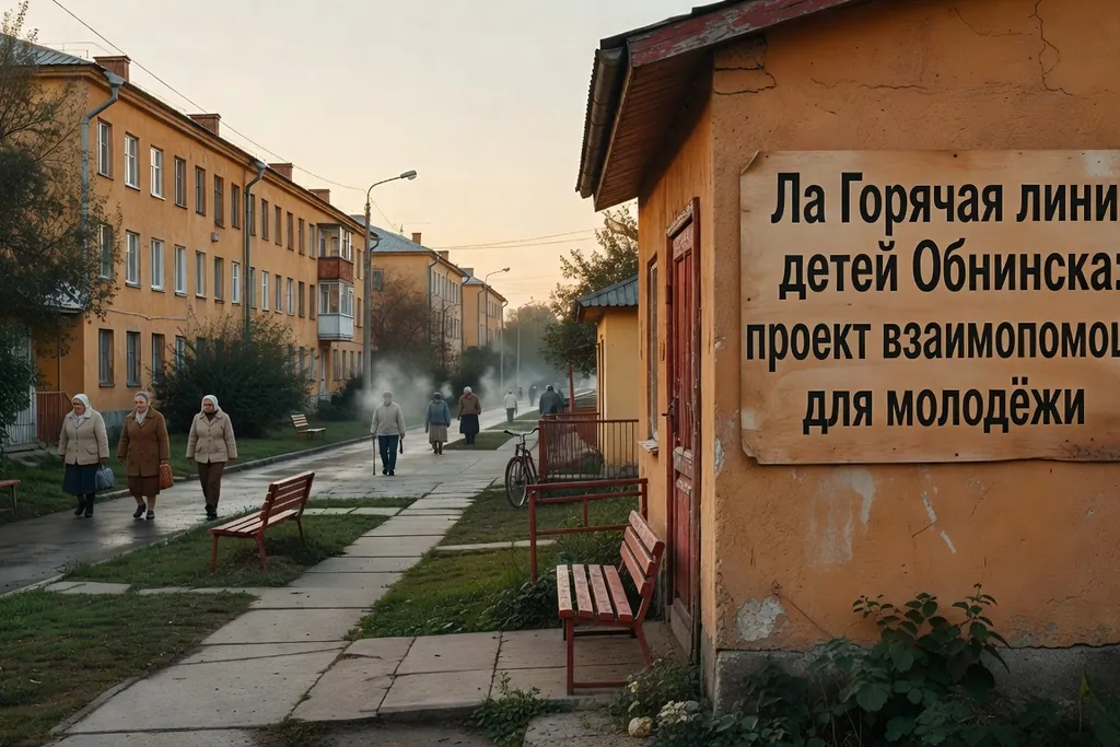 Scène documentaire illustrant evaluation hotline enfants dans une région russe