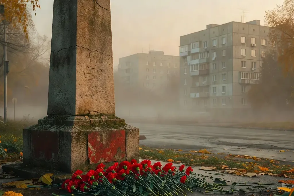Illustration éditoriale : fin tragique pouvoir sovietique