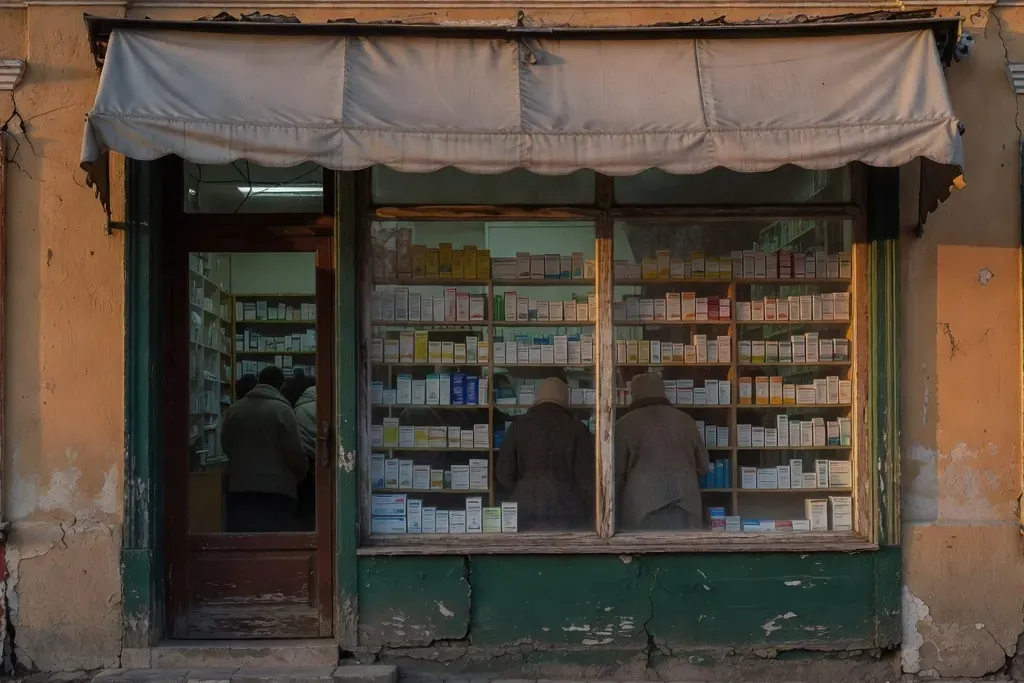 Médicaments en pharmacie à Briansk