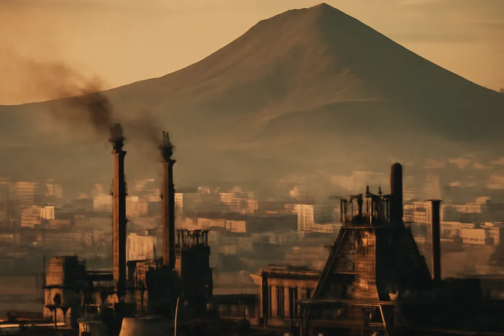 Vue de terrain liée à lecture plaisir magnitogorsk, Russie des régions