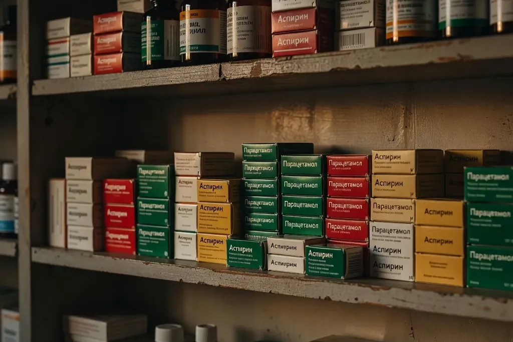 Médicaments bon marché disponibles dans une pharmacie de Briansk