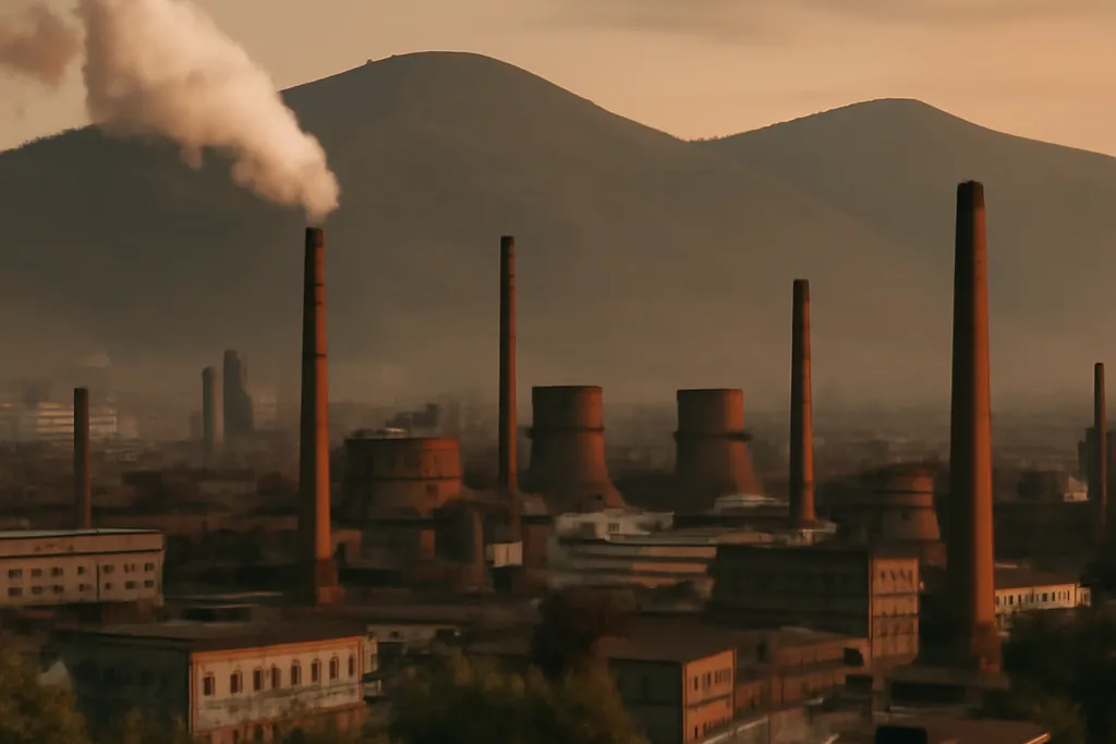 Vue de terrain liée à sverdlovsk eau chaude ete, Russie des régions