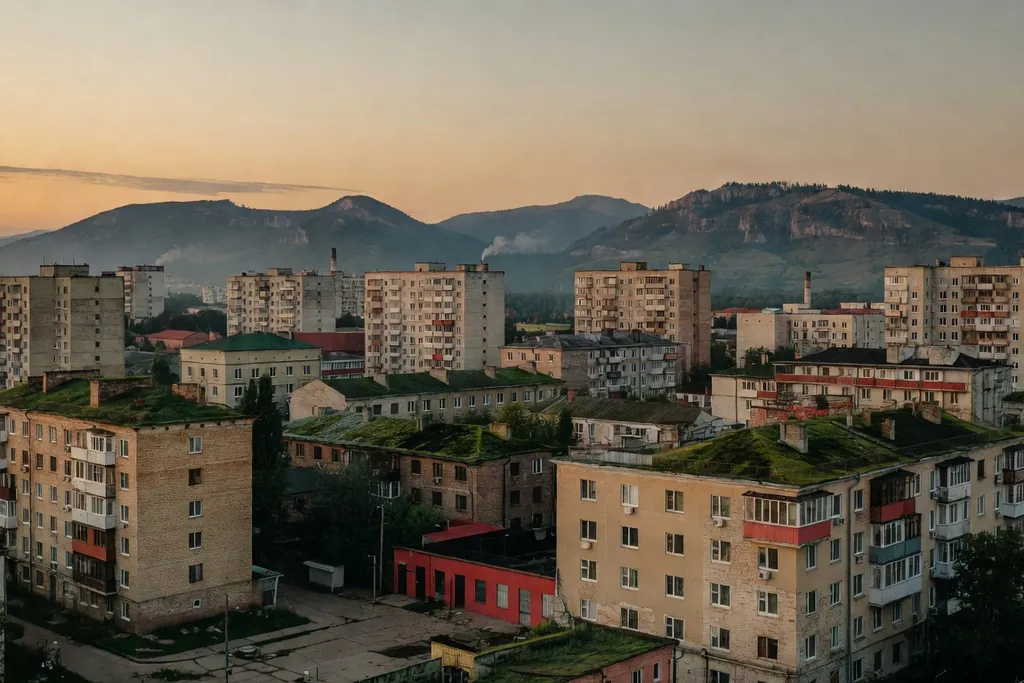 Scène documentaire illustrant syndics copropriete laissent desirer dans une région russe