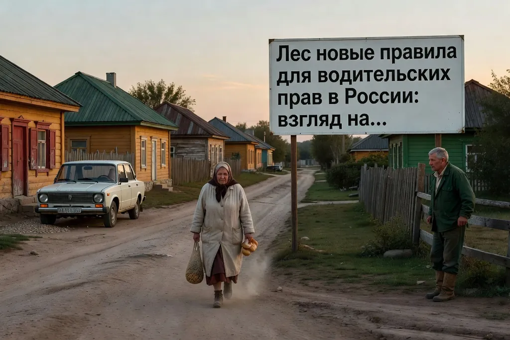 Scène documentaire illustrant tu aimes conduire dans une région russe