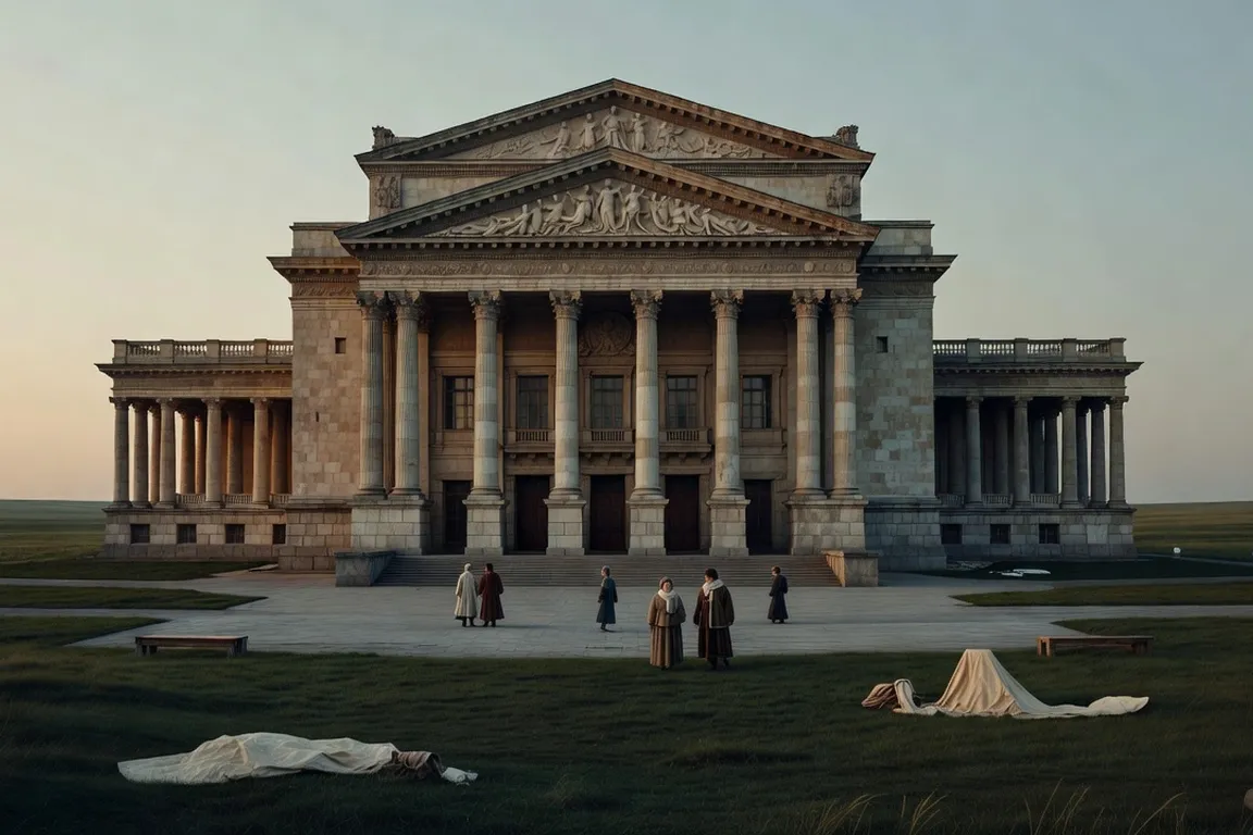 Théâtre d'opéra de Novossibirsk, architecture monumentale
