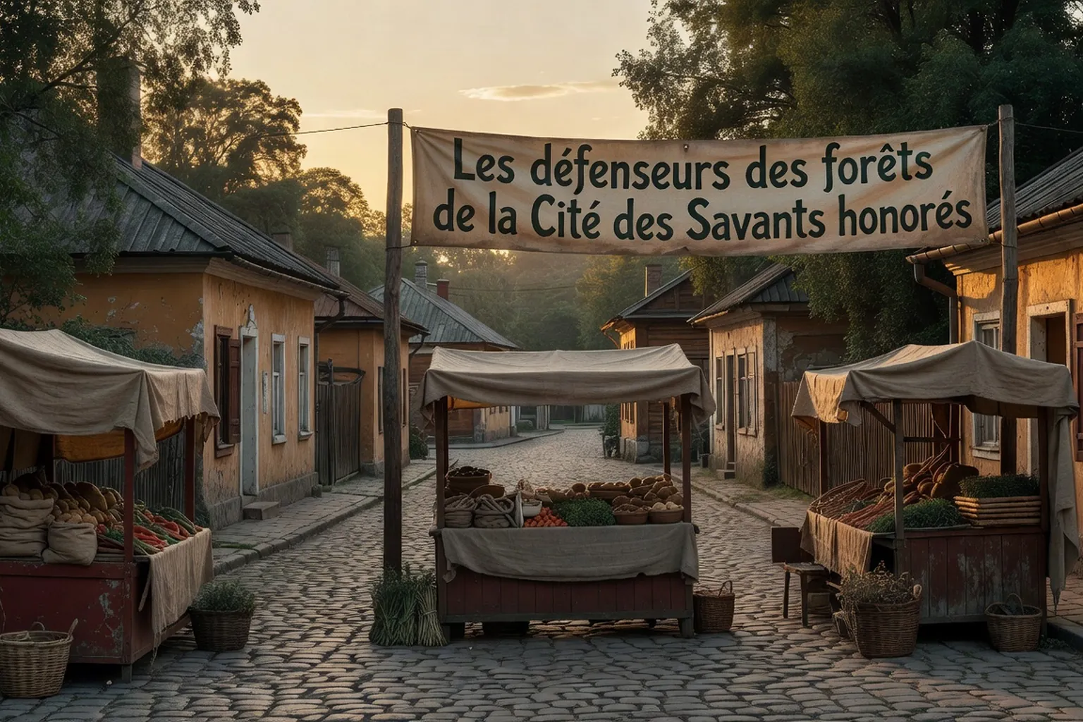 Les défenseurs des forêts de la Cité des Savants honorés