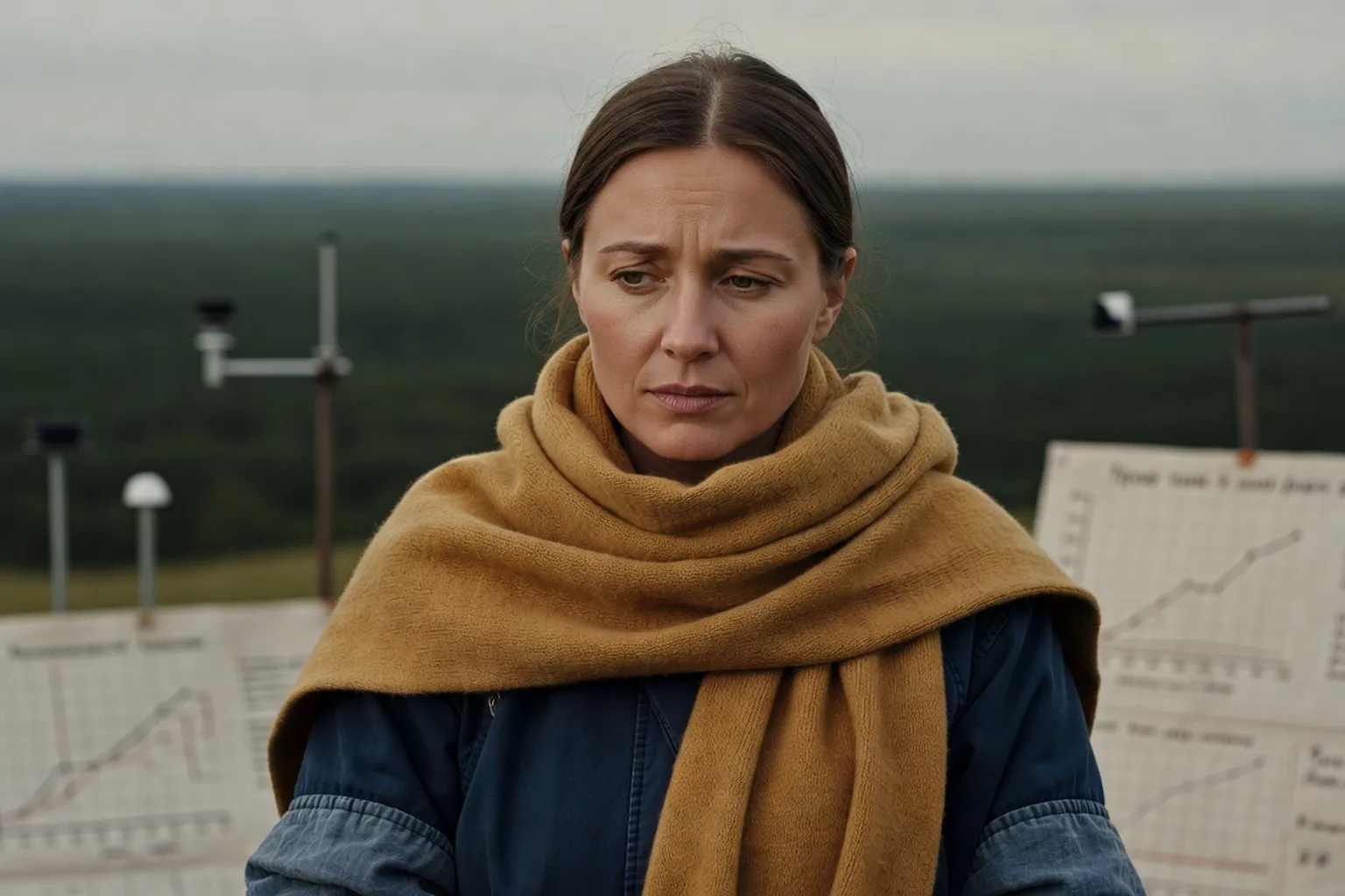 Portrait d'Ekaterina Sorokina, climatologue spécialiste des climats continentaux et du permafrost