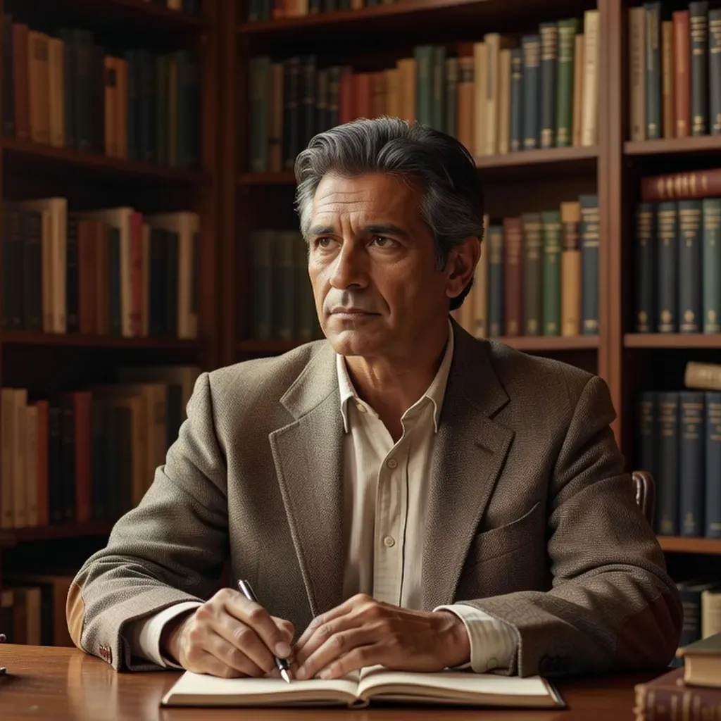 Portrait de Boris Magomedov, ethnologue spécialiste des cultures caucasiennes