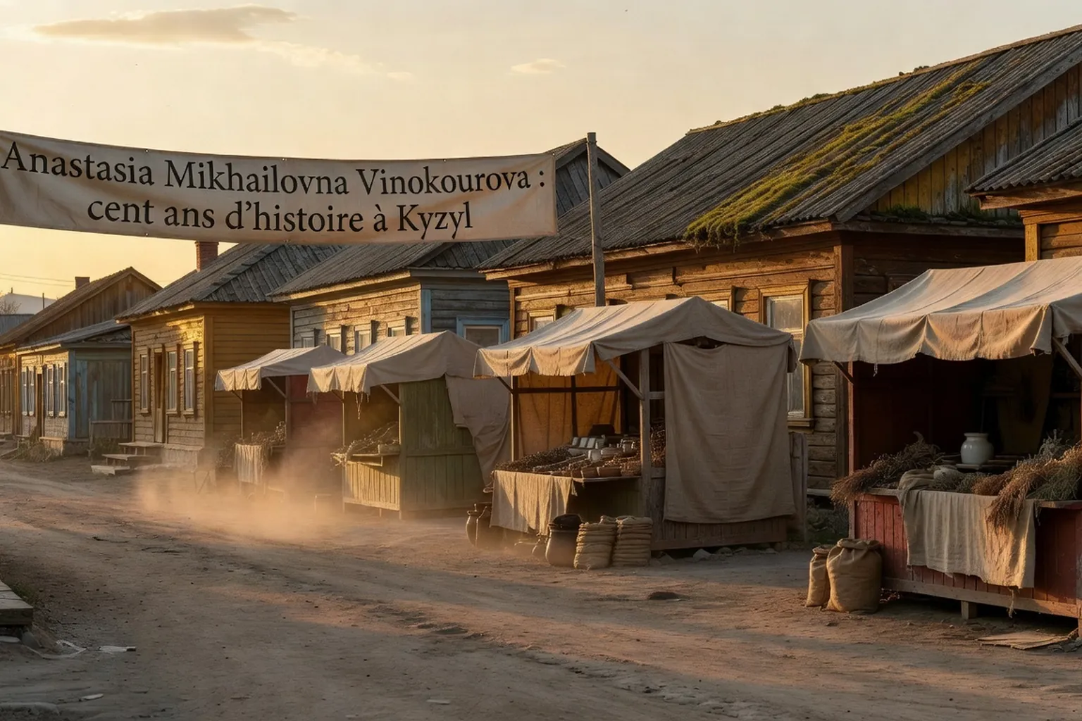 Anastasia Mikhailovna Vinokourova : cent ans d'histoire à Kyzyl