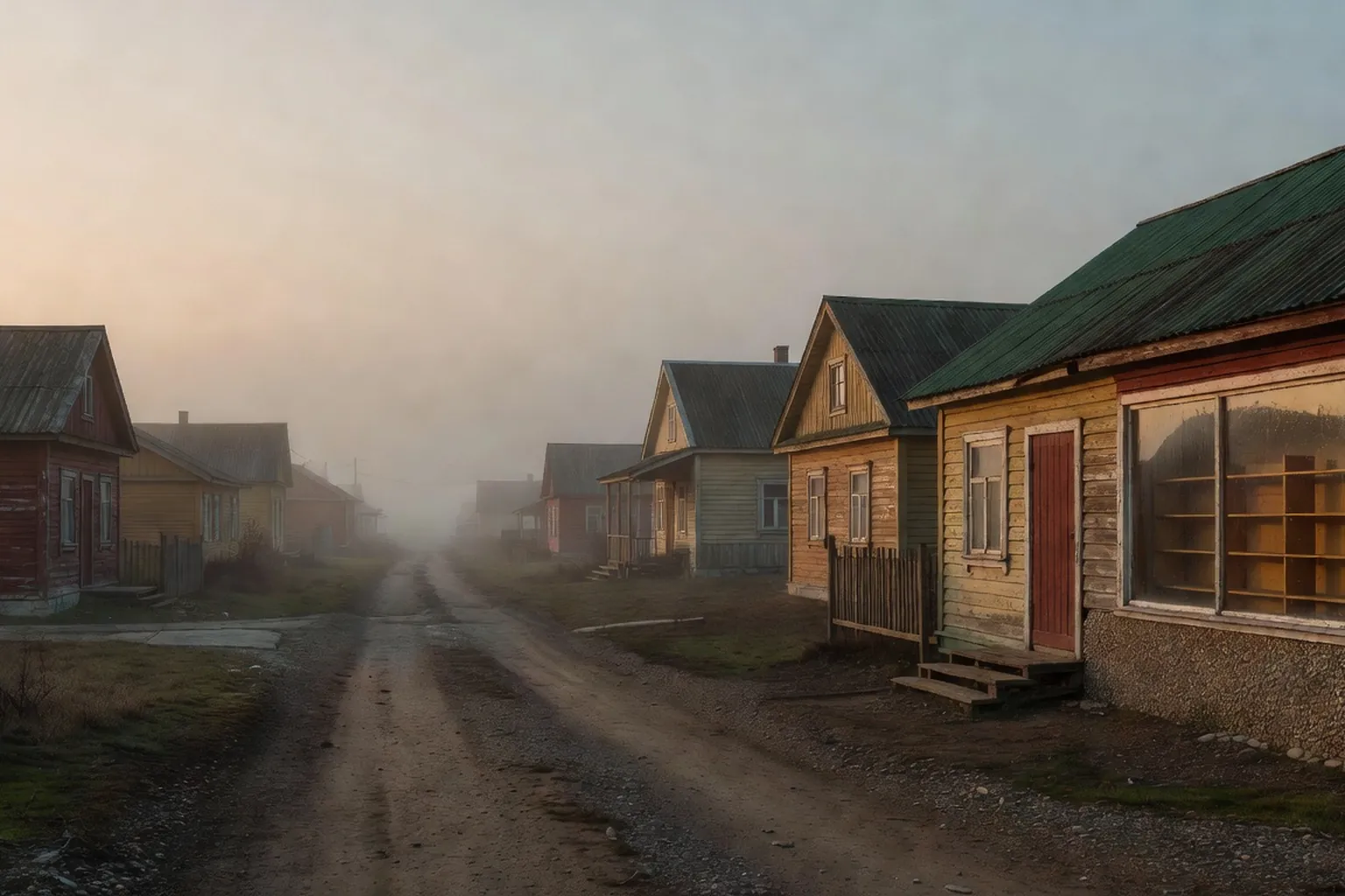 La vie quotidienne à Aïnsk, un village de Sakhaline en difficulté
